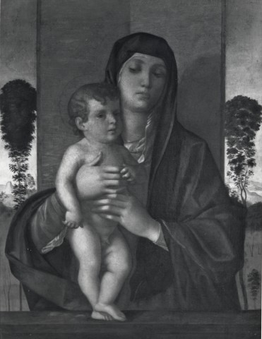 Anonimo — Anonimo - sec. XVIII - Madonna con Bambino — insieme
